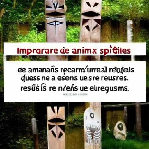 1. L'importance des animaux totems spirituels