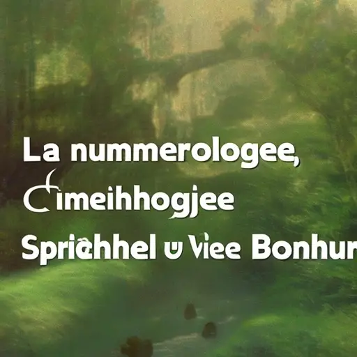 La numérologie, un chemin spirituel vers le bonheur.